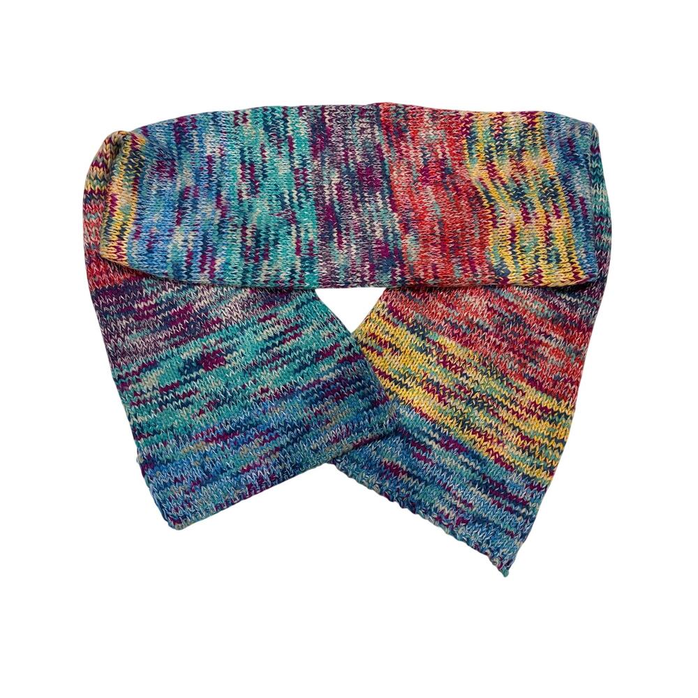 Kurt Geiger London Be Kind Rainbow Knit Scarf